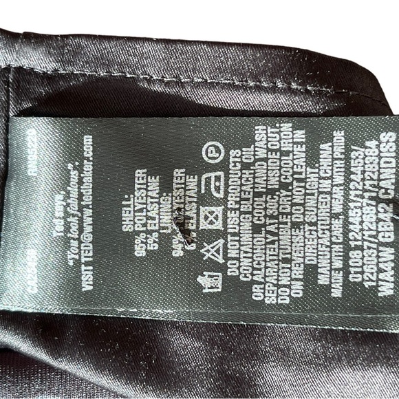 Ted Baker Opulent Bloom Body Con Sleeveless Dress EUC - Picture 14 of 15